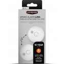 Housegard Luma wireless fire alarm, 2-pack Housegard Luma wireless fire alarm, 2-pack