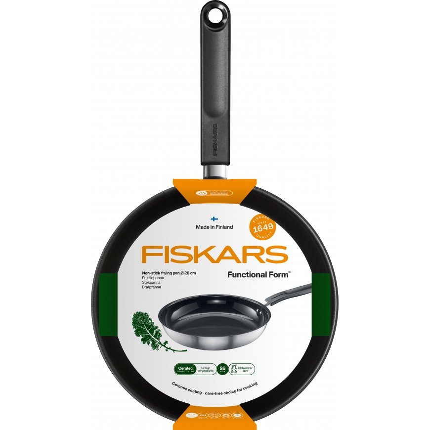 Fiskars Functional Form frying pan, 26 cm – 4