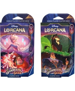 Disney Lorcana: Shimmering Skies (Set 5) Starter Deck Trading Cards
