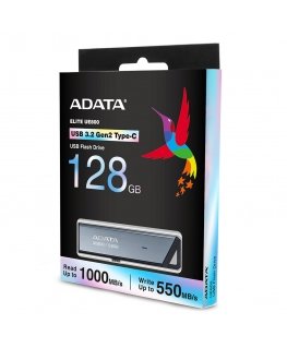 ADATA UE800 USB-muisti 128 GB USB Type-C 3.2 Gen 2 (3.1 Gen 2) Hopea