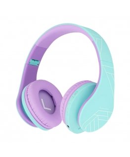 Wireless Headphones for kids PowerLocus P2 (blue-purple)