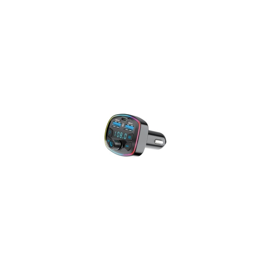Goodbuy car FM transmitter USB | Micro SD | USB | Blue LED | 3.1 – 2