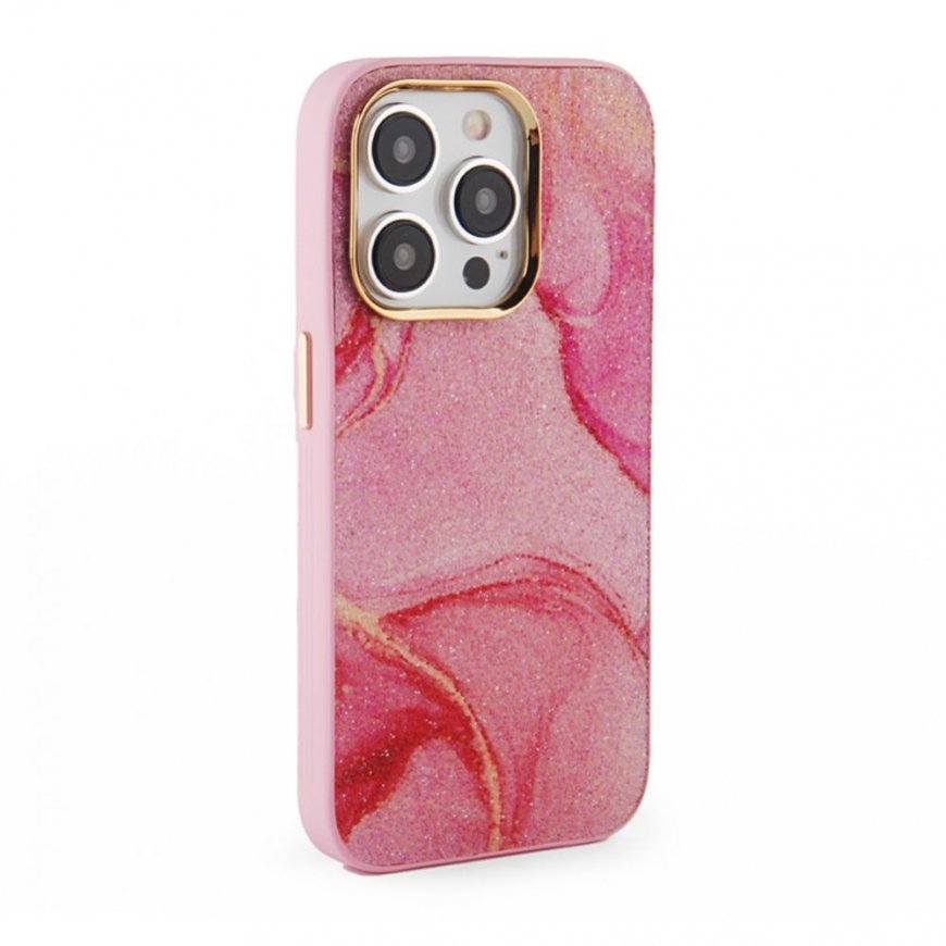 Apple iPhone 15 Pro Print Desire Customized Diamonds Case Red