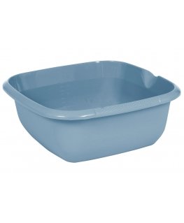 Square bowl 13L Björk 38x38x15cm blue