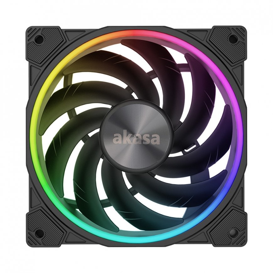 Akasa SOHO AR Computer case Fan 12 cm Black, Transparent 1 pc(s) – 3