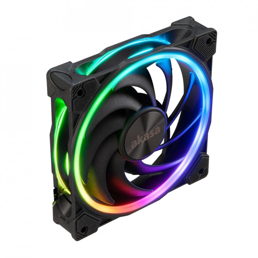 Akasa SOHO AR Computer case Fan 12 cm Black, Transparent 1 pc(s) – 5