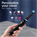 Oral-B iO Series 9 electric toothbrushes, black & rose