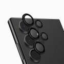 Uniq Optix Aluminum Camera Lens Protector for Samsung Galaxy S24 Ultra camera lens with applicator - black Uniq Optix Aluminum Camera Lens Protector for Samsung Galaxy S24 Ultra camera lens with applicator - black