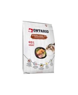 Dry cat food - Ontario Cat Sterilised Lamb, 6.5 kg