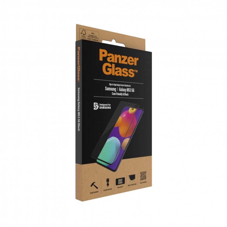 PanzerGlass Samsung Galaxy A23 Case Friendly Black Selge ekraanikaitse 1 tk – 4