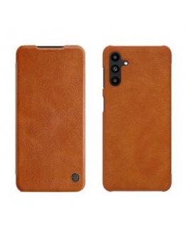 Nillkin Qin leather holster case for Samsung Galaxy A13 5G brown