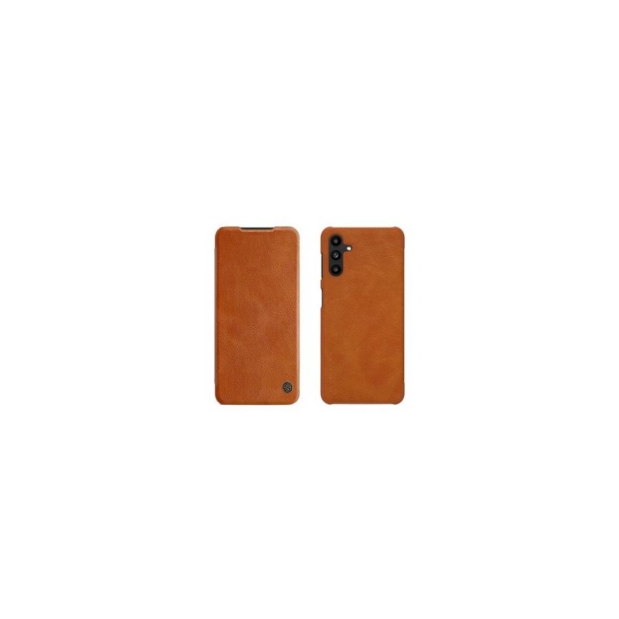 Nillkin Qin leather holster case for Samsung Galaxy A13 5G brown
