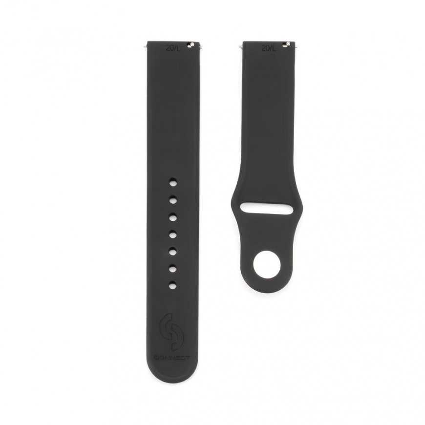 Connect 20mm Silicone Loop Watch Strap