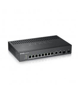 Zyxel GS2220-10-EU0101F tīkla pārslēgs Vadīts L2 Gigabit Ethernet (10/100/1000) Melns
