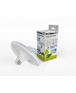 LED spuldze E27/UFO 15W priekš augiem / Fito spuldze