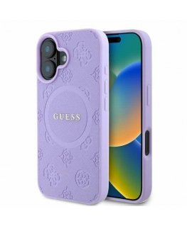 Guess GUHMP16SPSAPSMEU iPhone 16 6.1" fioletowy|purple hardcase