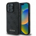 Guess GUHCP16LG4GFGR iPhone 16 Pro 6.3" czarny|black hardcase 4G Guess GUHCP16LG4GFGR iPhone 16 Pro 6.3" czarny|black hardcase 4G