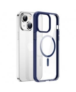 Dux Ducis Clin2 case for iPhone 14 Plus magnetic MagSafe cover blue