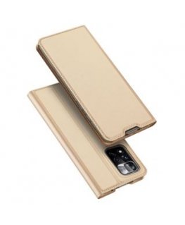 Dux Ducis Skin Pro Holster Case Cover Flip Poco M4 Pro 5G gold