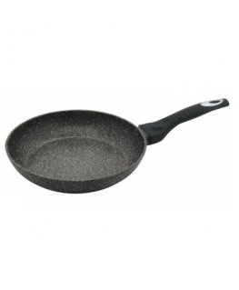 Panna alumīnija, pelēks marmors Ø24cm Klausberg