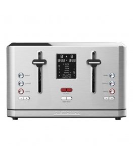 Gastroback Design Digital 4S 7 4 slice(s) 1900 W Stainless steel