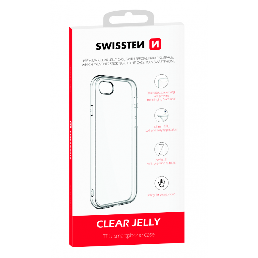 Swissten Clear Jelly Case 1.5 mm for Apple iPhone 16 Pro Max – 2