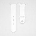 Watch 38/40/41mm Silicone Loop Watch Strap (132mm M/L) White