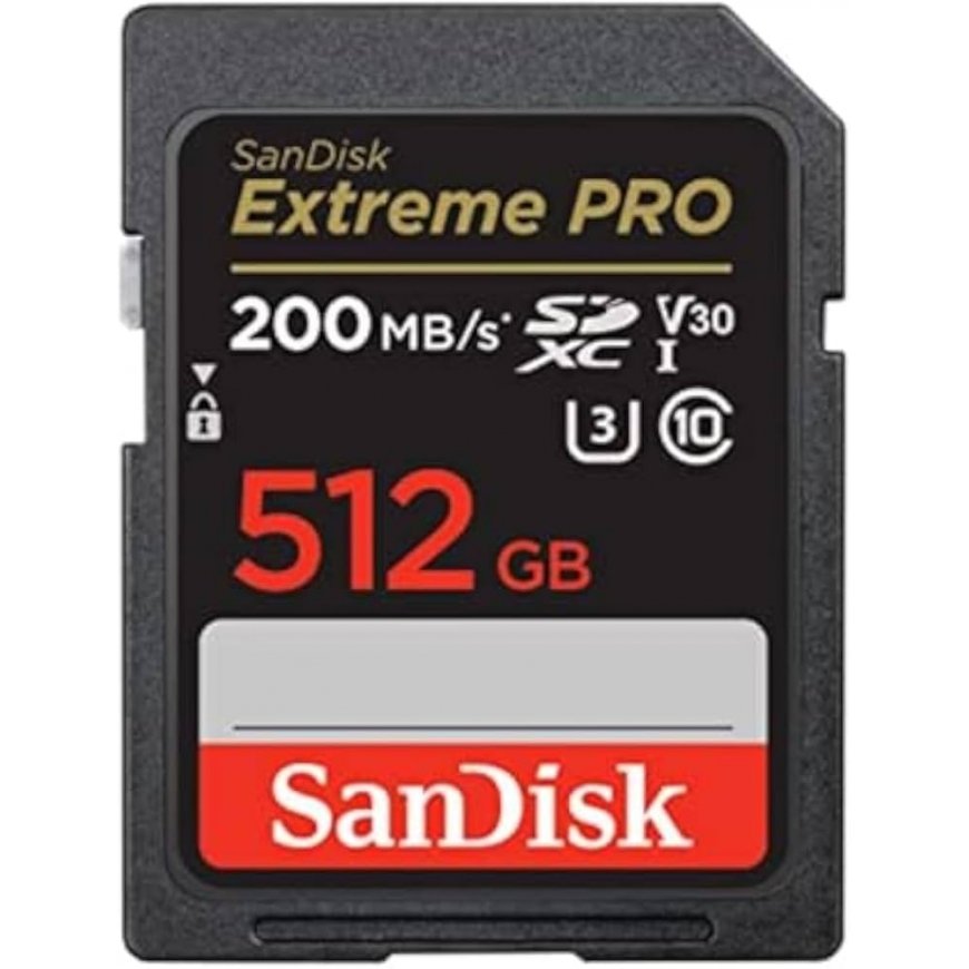 Sandisk Extreme PRO 512 GB SDXC