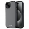 - DKNY PU Leather Silver Metal Logo Magsafe Case for iPhone 13 Grey - DKNY PU Leather Silver Metal Logo Magsafe Case for iPhone 13 Grey