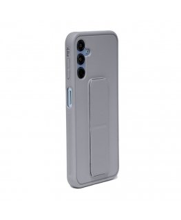 Samsung Galaxy A14 5G Silicone Case with stand Purple