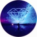 Universal Pop Holder Nebula Blue Universal Pop Holder Nebula Blue