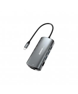 DUDAO A15PRO laptop dock/port replicator Wired USB 3.2 Gen 1 (3.1 Gen 1) Type-A + Type-C Grey
