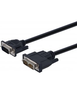 Fuj:tech DVI - VGA adapter cable, 2m