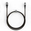USB C to Lightning Cable 1.2M 60W (MFI09) Aluminum housing braiding Black USB C to Lightning Cable 1.2M 60W (MFI09) Aluminum housing braiding Black