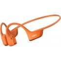 Shokz OpenRun Pro 2 bone conduction headphones, orange