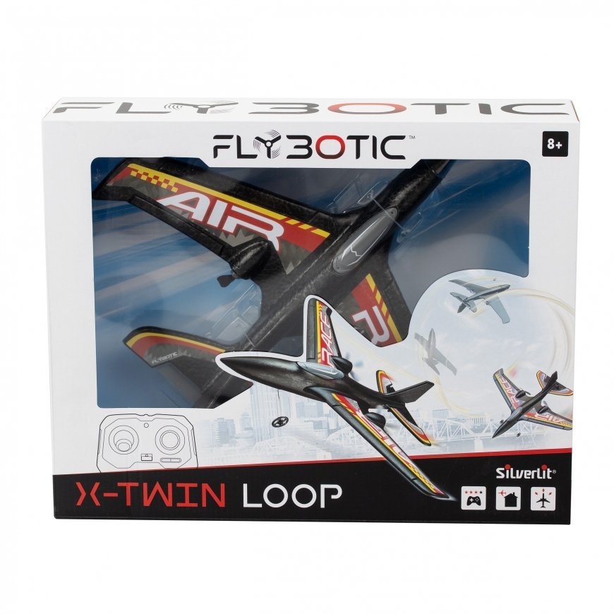 FLYBOTIC Radio vadāma lidmašīna X-Twin Loop