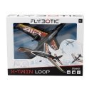 FLYBOTIC raadioteel juhitav lennuk X-Twin Loop, 29cm FLYBOTIC raadioteel juhitav lennuk X-Twin Loop, 29cm