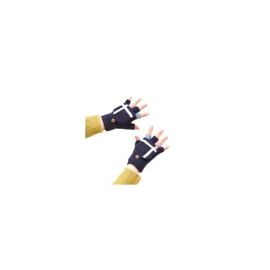 Women's/children's winter phone gloves - black