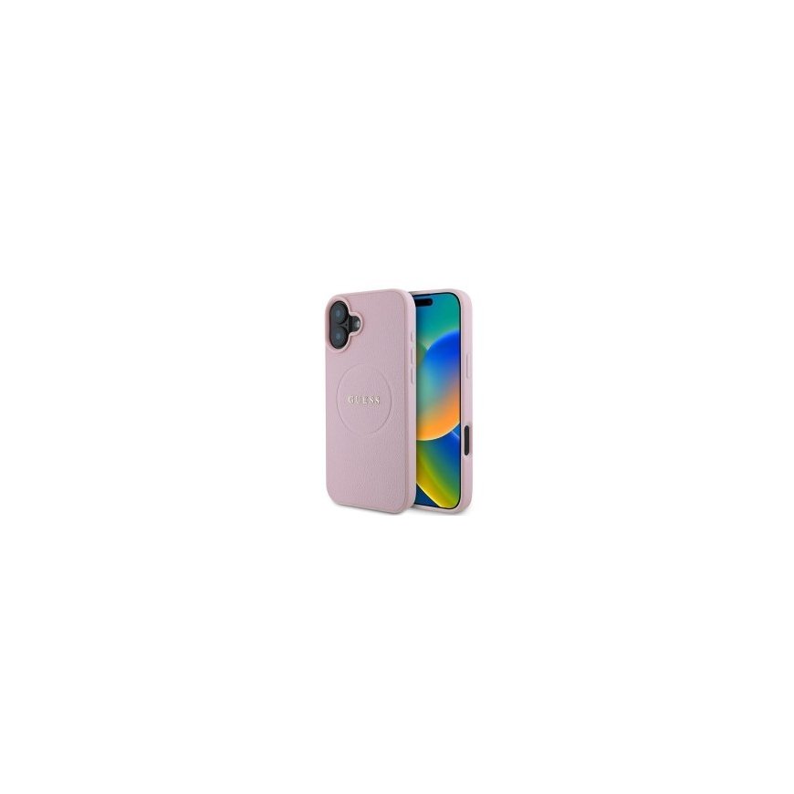 Guess GUHMP16MPGHSMMP iPhone 16 Plus 6.7" różowy|pink hardcase G