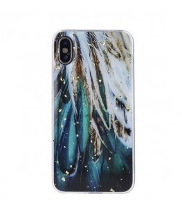 Samsung Gold Glam case for Samsung Galaxy A53 5G feathers