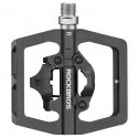 Rockbros PD15-BK Aluminum Alloy Bicycle Pedal Set - Black Rockbros PD15-BK Aluminum Alloy Bicycle Pedal Set - Black