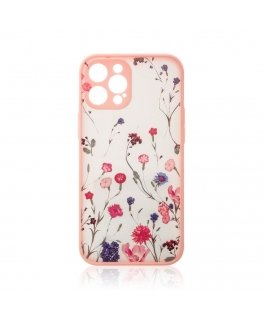Design Case for iPhone 12 Pro Max flower pink