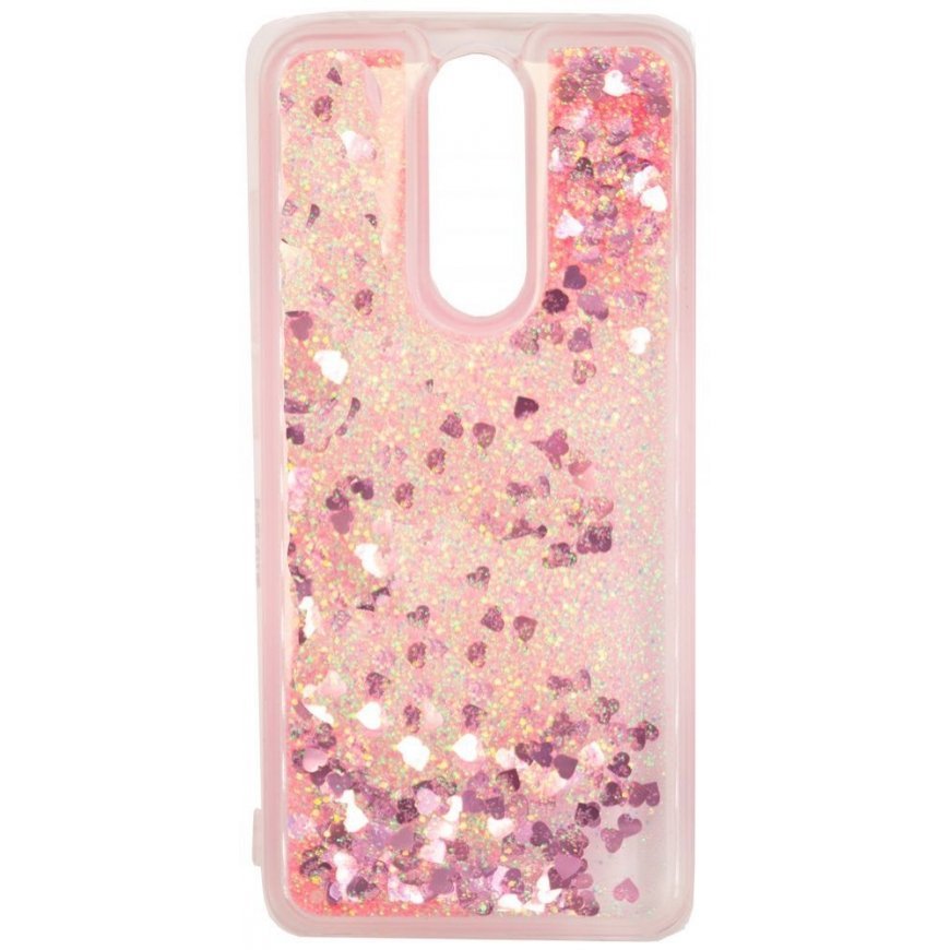 Xiaomi Redmi 8 Shining Quicksand Case Pink
