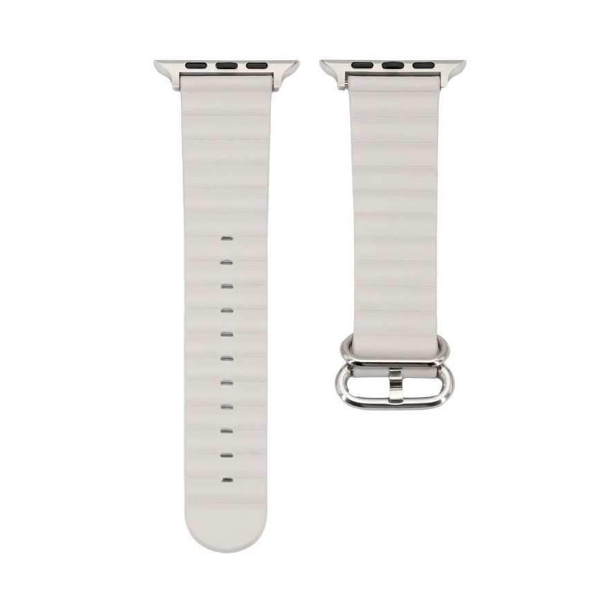 Connect Watch 38/40/41mm Marine leather Watch