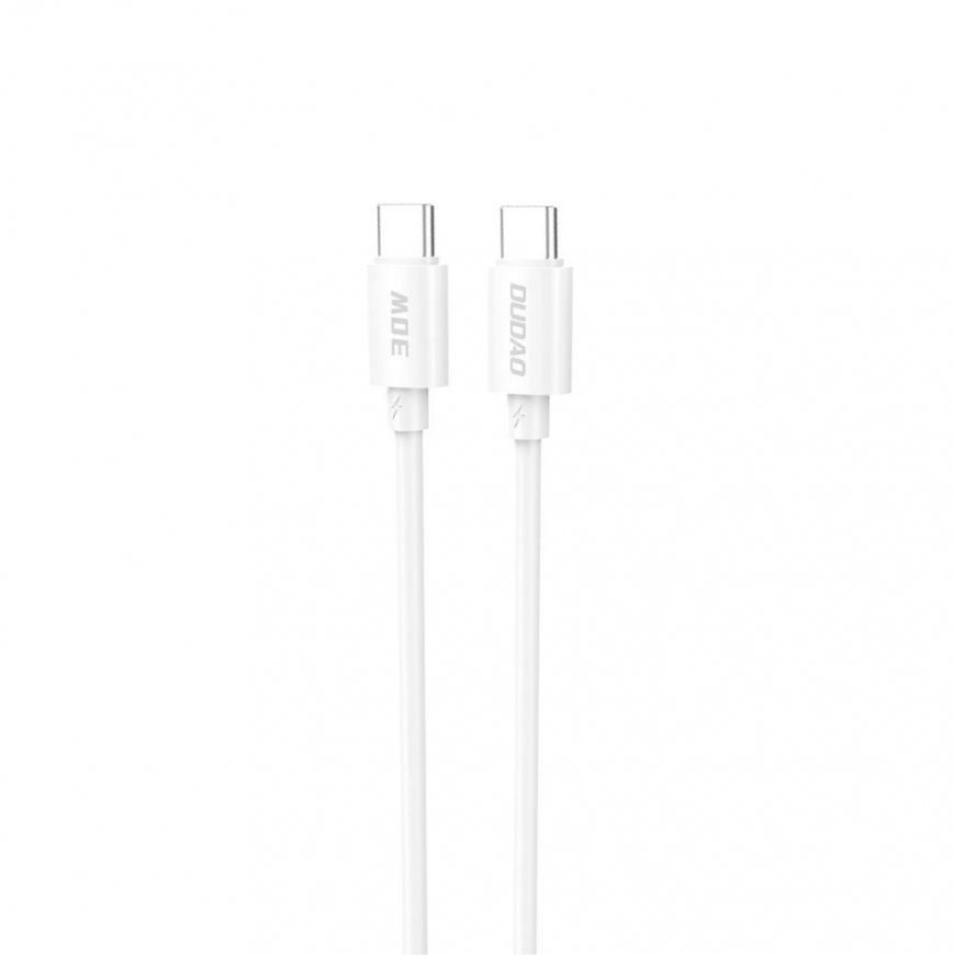 Dudao L4C USB-C / USB-C cable 30W 2m - white