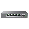 Grandstream Networks GWN7701P tīkla pārslēgs Nepārvaldīts Gigabit Ethernet (10/100/1000) Power over 