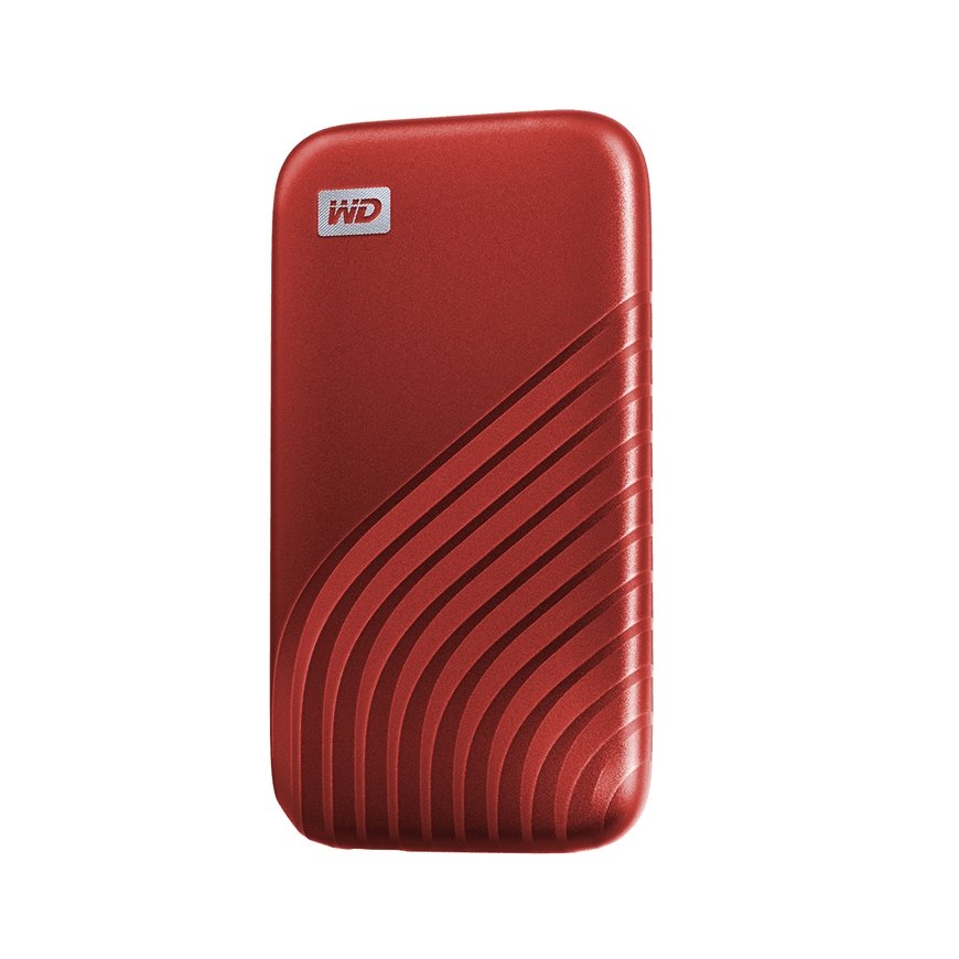 Western Digital My Passport 2 TB USB Type-C 3.2 Gen 2 (3.1 Gen 2) Punainen – 3