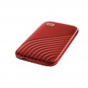 Western Digital My Passport 2 TB C tipo USB 3.2 Gen 2 (3.1 Gen 2) Raudona Western Digital My Passport 2 TB C tipo USB 3.2 Gen 2 (3.1 Gen 2) Raudona