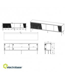 RTV kapp ABI 4D 200x38x62 valge matt