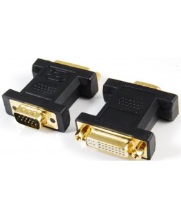 Fuj:tech DVI-naaras - VGA-uros -adapteri